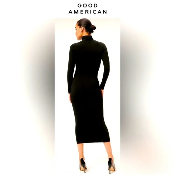 Good American Sundown Turtleneck Bodycon dress - Picture 3 of 4